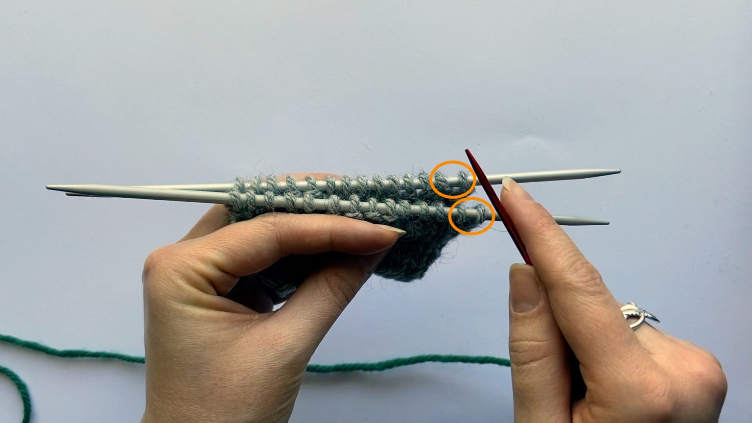 How to Kitchener Stitch [An EASY Way to Remember]