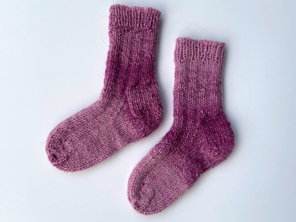 Basic knitted socks for children